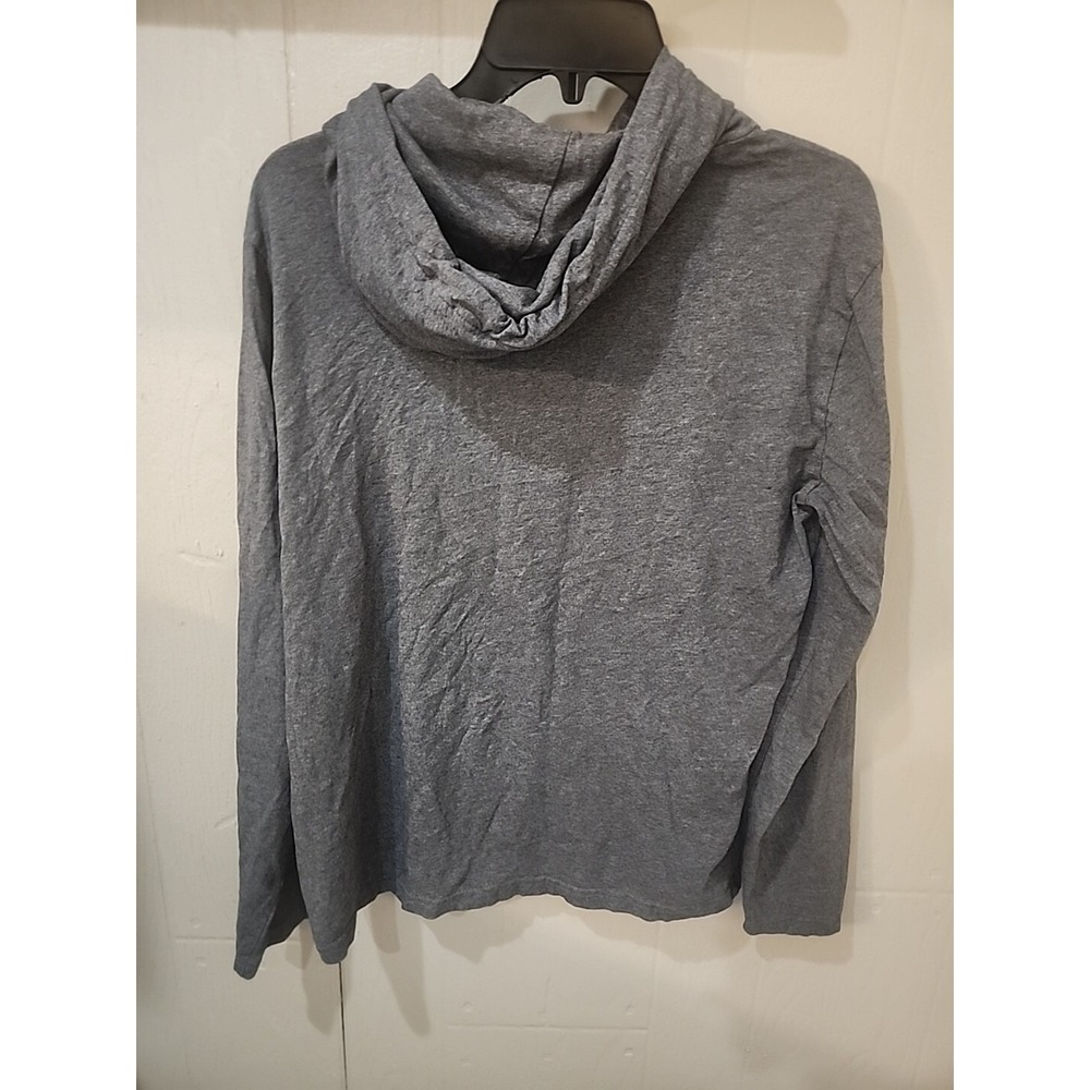 Polo Ralph Lauren Hooded Shirt Striped Big Pony Long Sleeve Hoodie Small Preppy - Picture 6 of 6